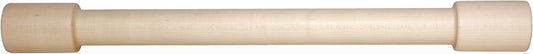 Lovely Maple Wood Rolling Pin, 18-inches by 1-3/4-inches by 1/4-inches, Off-White