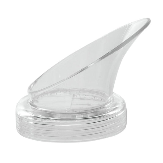 Clear Polycarbonate Large Pour Salad Dressing Dispenser Lid, 12 per Pack