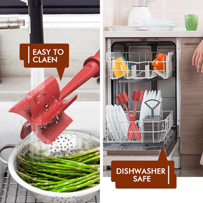 Upgrade Meat Chopper Hamburger Masher Ground Beef Smasher Utensil Mix Tool