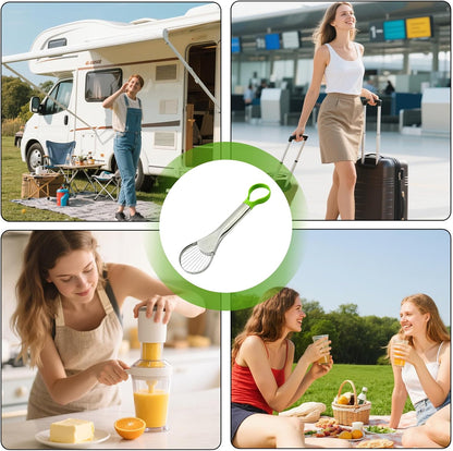 2-in-1 Avocado Slicer Pitter Cutter and Stainless Tool | Slice, pit, and dice avocados effortlessly with this 2-in-1 stainless steel avocado slicer pitter and cutting tool.