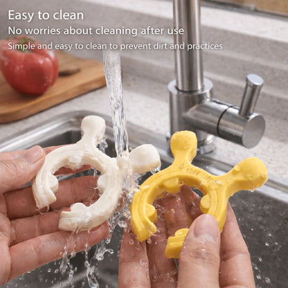 6PCS Silicone Spoon Holder for Pot,Clip-On Pot Spoon Holder, Non-Slip Spoon Holder Stove Organizer,Steam Releaser,Non-Slip Utensil Rest for Ladle, Spatula and Cooking Utensils
