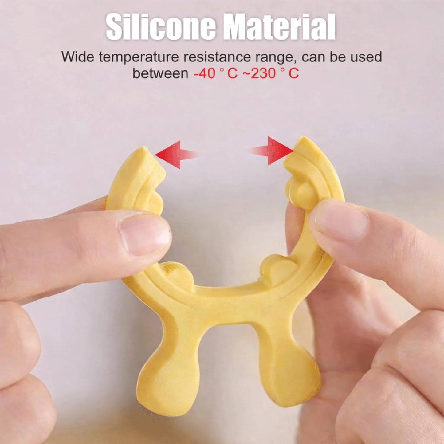 6PCS Silicone Spoon Holder for Pot,Clip-On Pot Spoon Holder, Non-Slip Spoon Holder Stove Organizer,Steam Releaser,Non-Slip Utensil Rest for Ladle, Spatula and Cooking Utensils