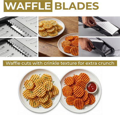 Gramercy Mandoline Food Slicer With 12 Slice Settings, LITE Edition