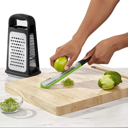 NEW Good Grips Grater, Stainless Steel, Black