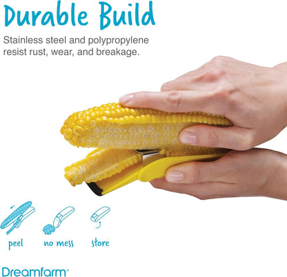 Corn Accessories Set - Yellow/Black, Set of 5
