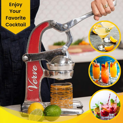 Red Artisan Citrus Juicer, Small