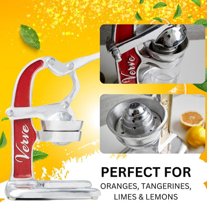 Red Artisan Citrus Juicer, Small