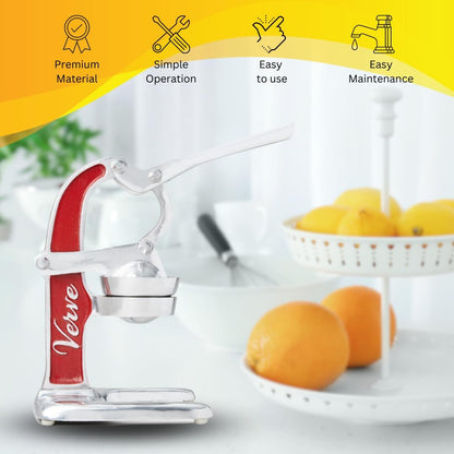 Red Artisan Citrus Juicer, Small