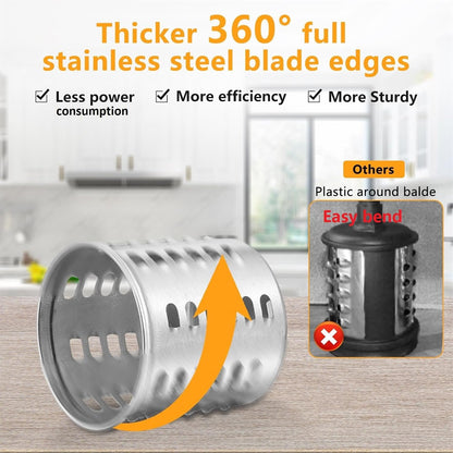 Chesse Grater Slicer Shredder Attachment for Kitchenaid Mixers