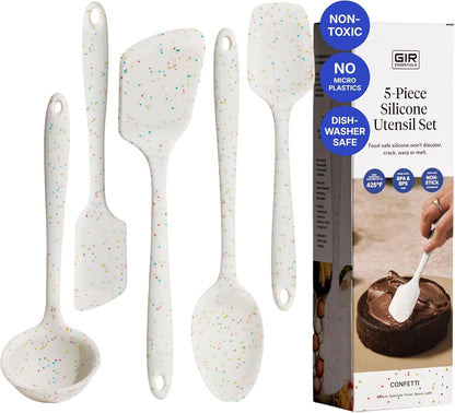 GIR: Silicone Essentials Kitchen Utensils Set – Party Confetti