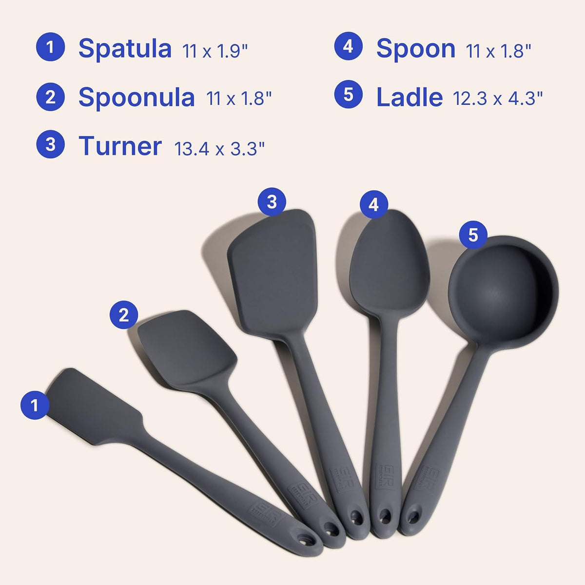 GIR: Silicone Essentials Kitchen Utensils Set – Party Confetti
