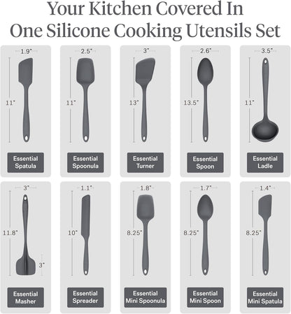 GIR: Silicone Essentials Kitchen Utensils Set – Party Confetti