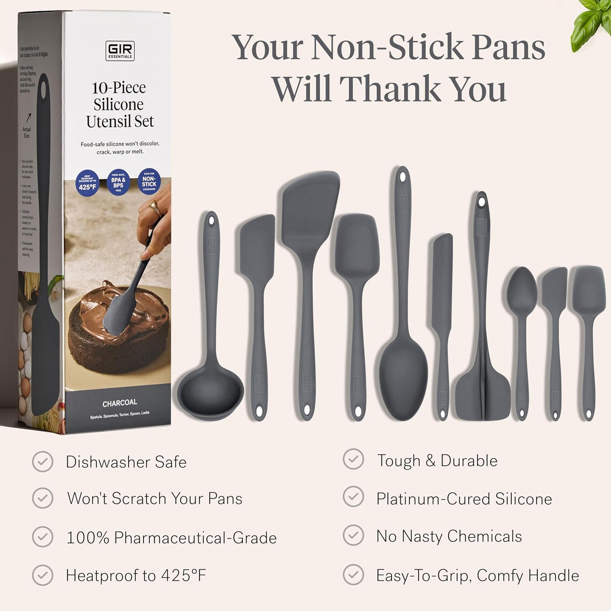GIR: Silicone Essentials Kitchen Utensils Set – Party Confetti