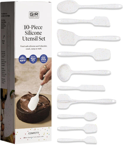 GIR: Silicone Essentials Kitchen Utensils Set – Party Confetti