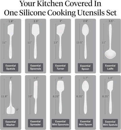 GIR: Silicone Essentials Kitchen Utensils Set – Party Confetti