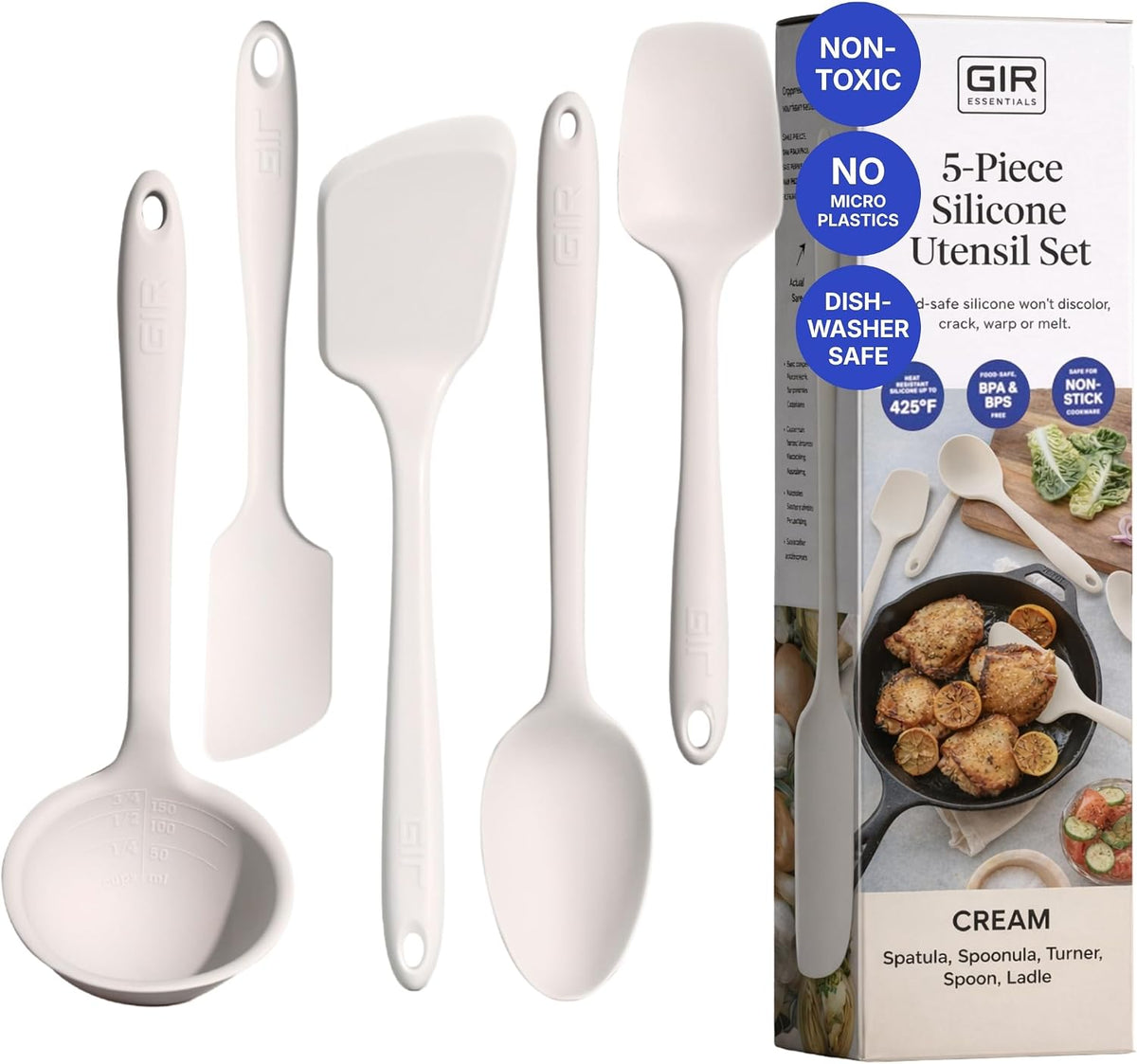 GIR: Silicone Essentials Kitchen Utensils Set – Party Confetti
