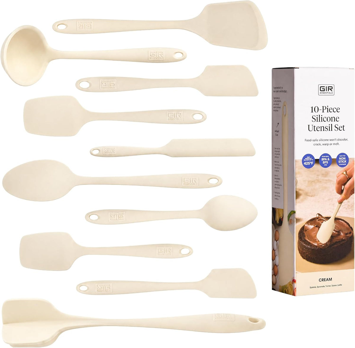 GIR: Silicone Essentials Kitchen Utensils Set – Party Confetti