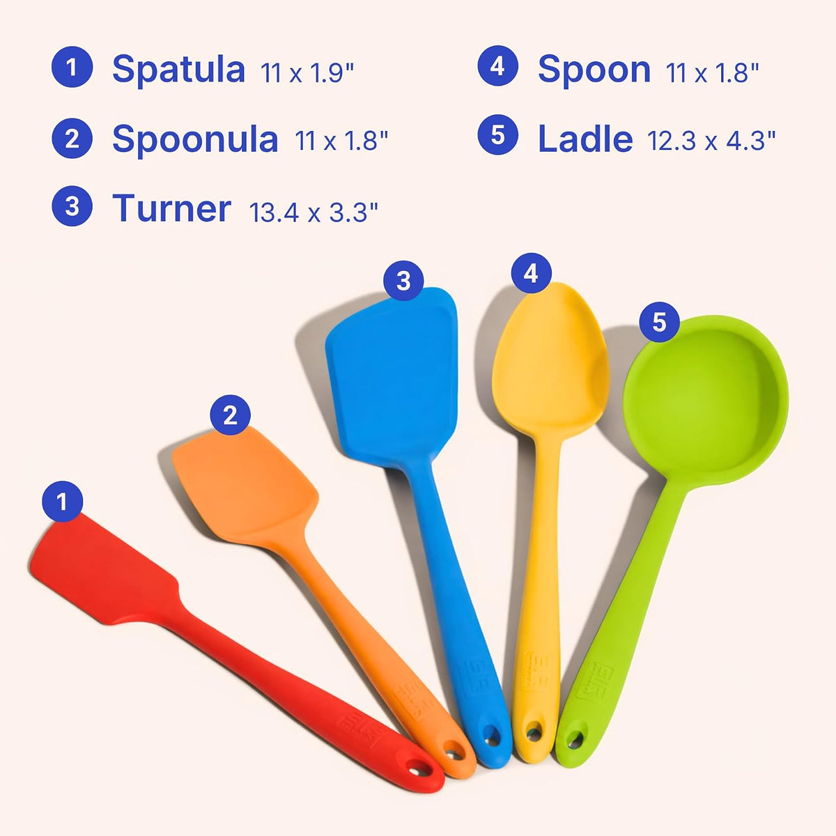 GIR: Silicone Essentials Kitchen Utensils Set – Party Confetti
