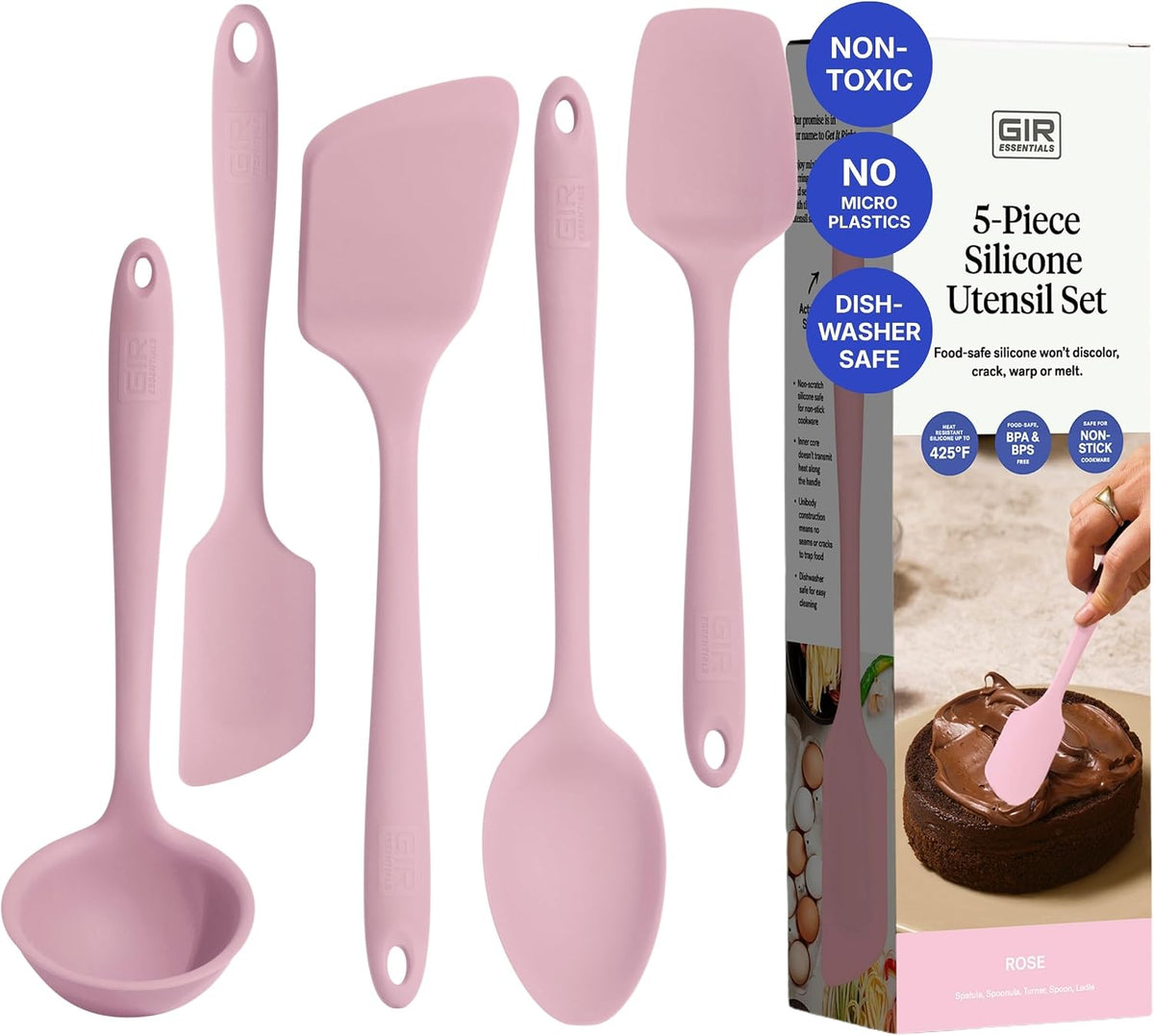 GIR: Silicone Essentials Kitchen Utensils Set – Party Confetti