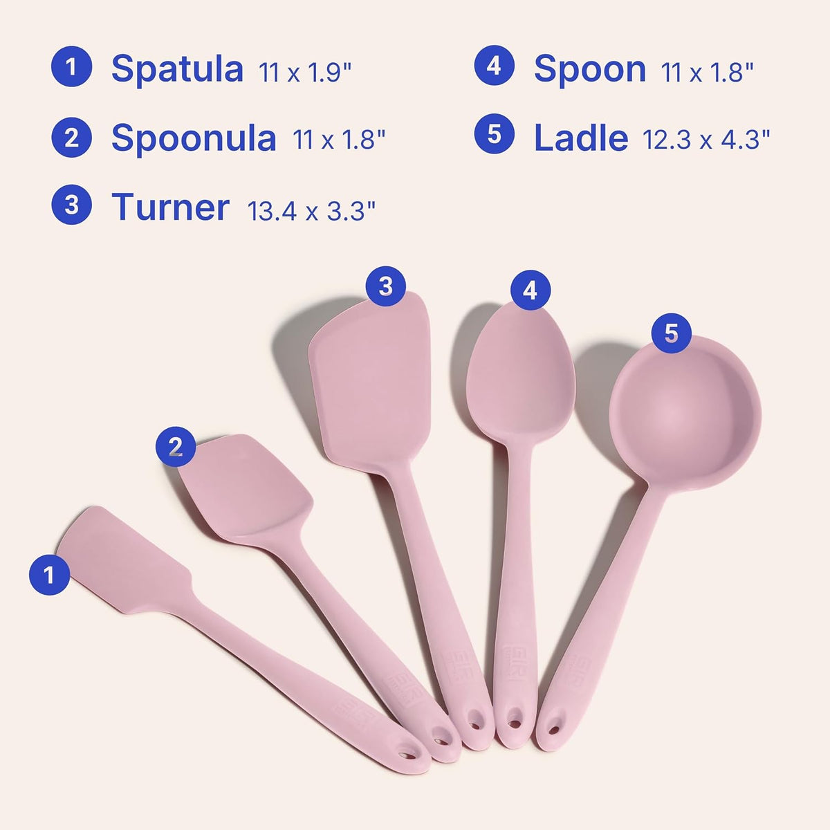 GIR: Silicone Essentials Kitchen Utensils Set – Party Confetti