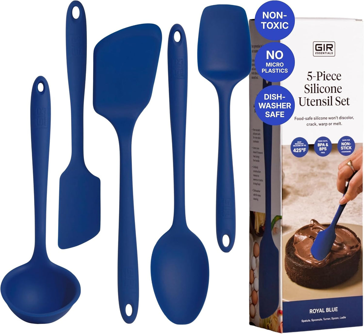 GIR: Silicone Essentials Kitchen Utensils Set – Party Confetti