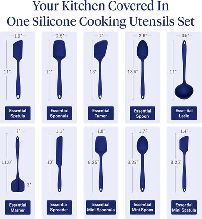 GIR: Silicone Essentials Kitchen Utensils Set – Party Confetti