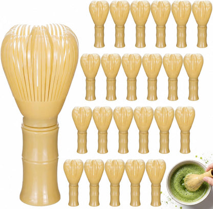 4 Pcs Plastic Matcha Whisk, Reusable Resin Japanese Chasen Matcha Stirrer Gifts, Ideal for Daily Use, Travel, and Gift Giving