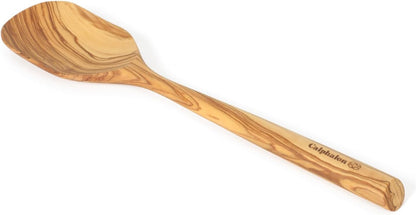 Prime Slotted Turner, 13-Inch Teak Wood Slotted Spatula, Wooden Cooking Turner for Nonstick Cookware, Heat-Resistant Moisture-Resistant Kitchen Tool