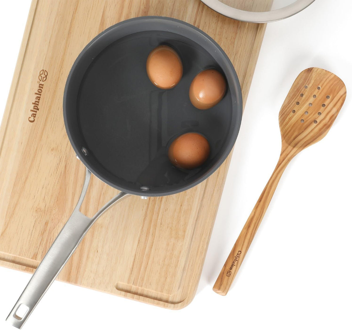 Prime Slotted Turner, 13-Inch Teak Wood Slotted Spatula, Wooden Cooking Turner for Nonstick Cookware, Heat-Resistant Moisture-Resistant Kitchen Tool