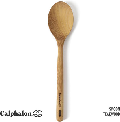 Prime Slotted Turner, 13-Inch Teak Wood Slotted Spatula, Wooden Cooking Turner for Nonstick Cookware, Heat-Resistant Moisture-Resistant Kitchen Tool