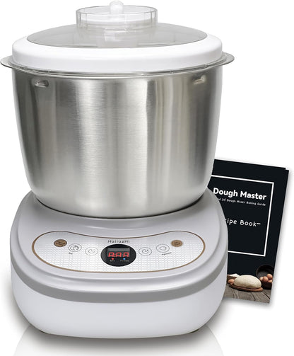 Dough Maker with Ferment Function 7.4Qt Large Capacity Dough Mixer,Commercial& Household Bread Mixer forPizza, Noodles, Bread,Sourdough Kneading Machine with Stainless Steel Bow, Face-up Touch Panel
