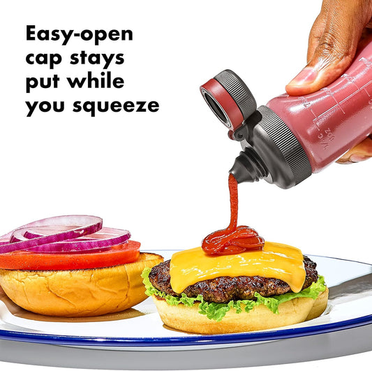 Outdoor Leakproof Squeeze Bottle Set