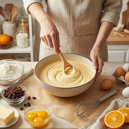 12 Inch Wooden Danish Dough Whisk, Sourdough Whisk Bread Whisking Tool for Mixing, Sourdough Stirrer Mixer for Egg Flour Pizza Pastries, Bread Baking Supplies