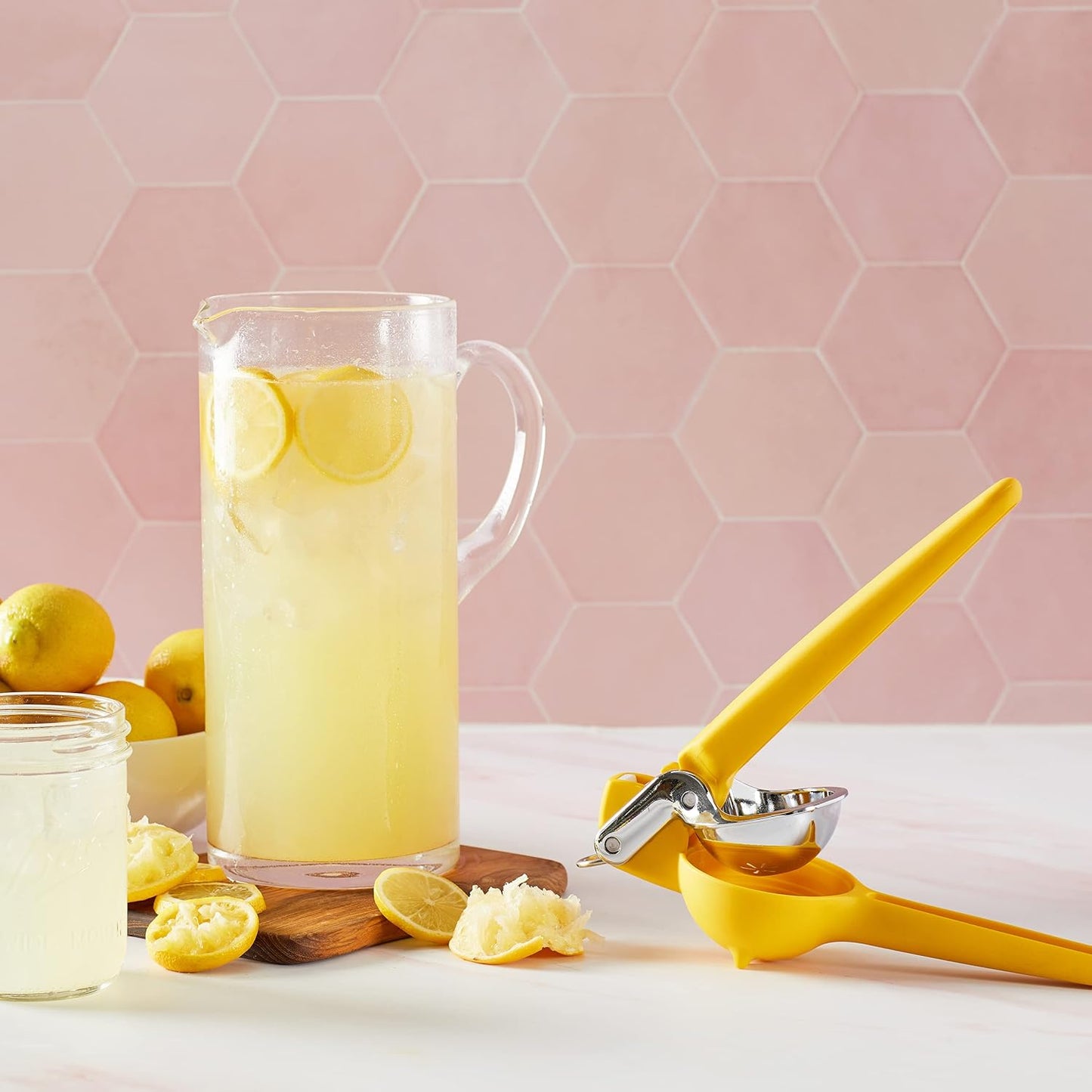 FreshForce Plus Citrus Juicer,Yellow