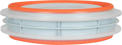 Collapsible Plastic Batter Bowl | Mess-Free Breading Shaker Container & Mixer | Ideal for Fish Fry, Fried Chicken, Onion Rings, Wings & More