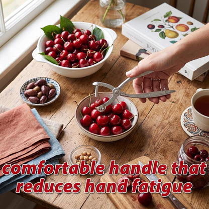 Aluminum Alloy Cherry Pitter Tool, Hand Cherry Stone Remover