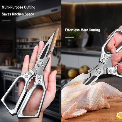 Heavy Duty Kitchen Scissors - 3.0mm Thickened Blades