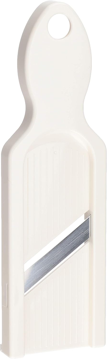 AMS-610 Tsubamesanjo Double-edged Mini Slicer, White, Made in Japan
