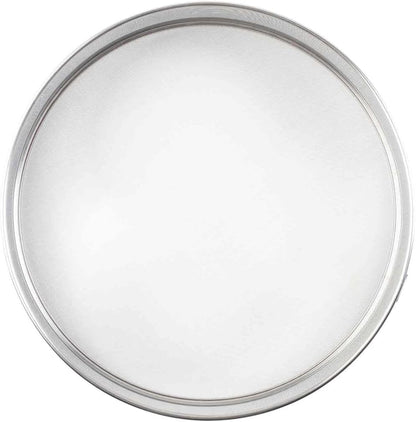 Fine Mesh Sieve Strainer, 12-Inch Round Ultra-Fine Stainless Steel Flour Filtering, Comfortable Handle, Baking, Food Prep and Cooking Tool for Foodservice, Restaurant and Home Use, 2" Deep