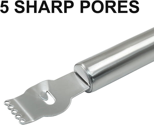 Lemon Zester Grater Stainless Steel | Lemon Zester Tool, Channel Knife, Orange Citrus Fruit Peeler