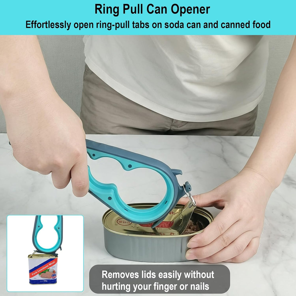Jar Opener & Bottle Opener for Seniors with Arthritis, Weak Hands