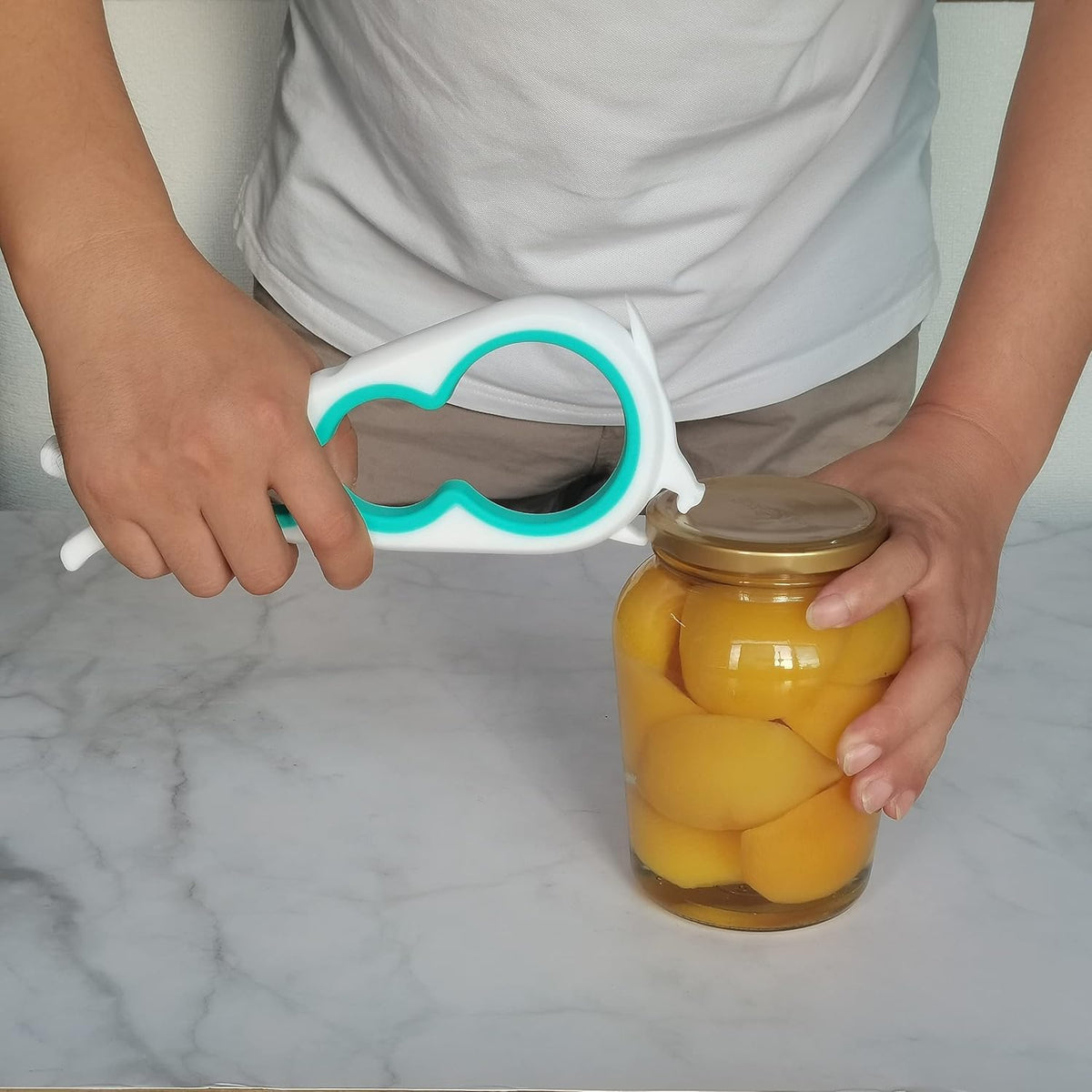 Jar Opener & Bottle Opener for Seniors with Arthritis, Weak Hands