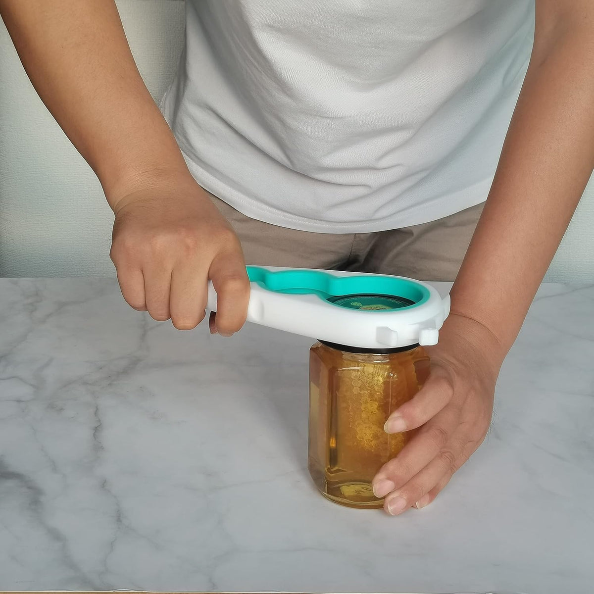 Jar Opener & Bottle Opener for Seniors with Arthritis, Weak Hands