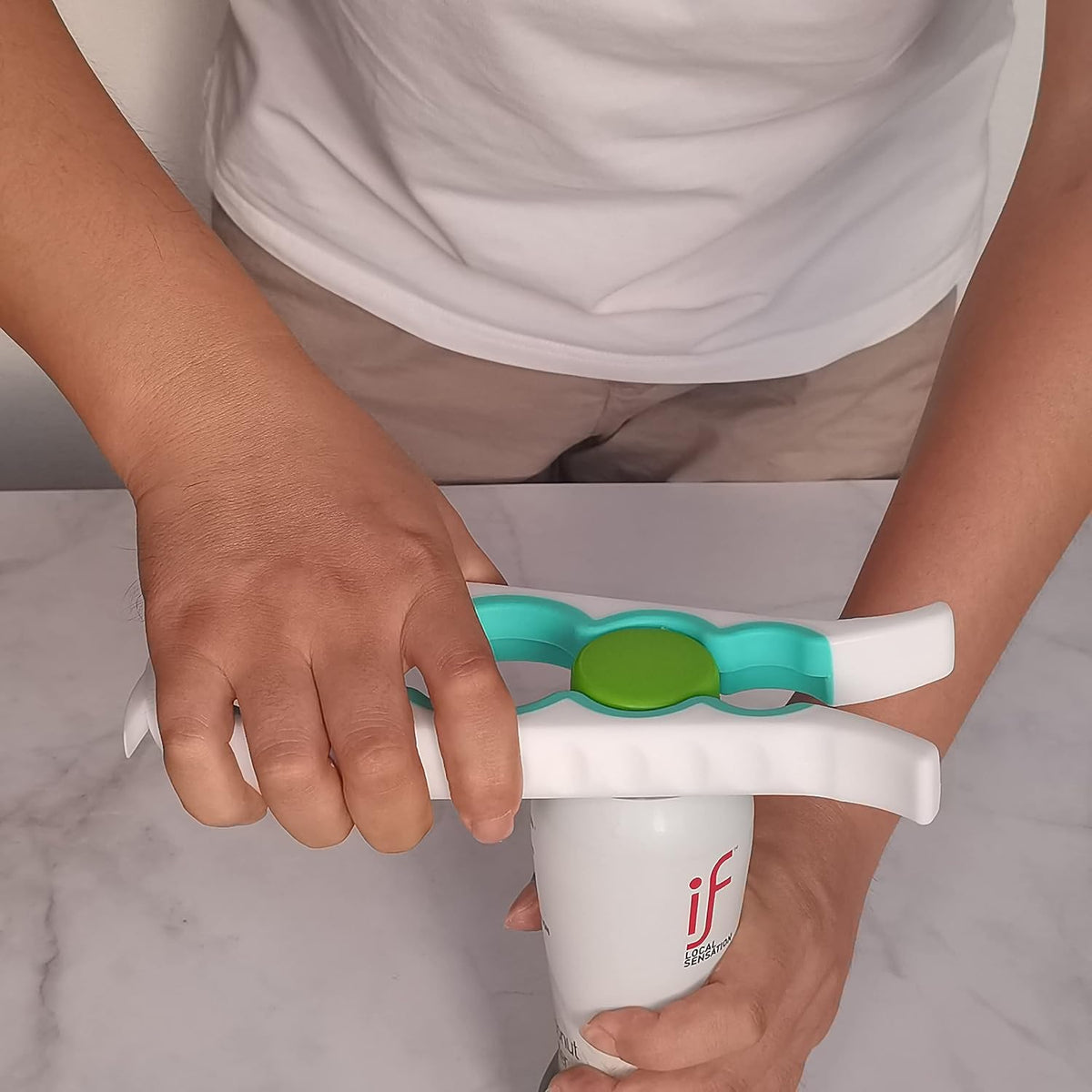 Jar Opener & Bottle Opener for Seniors with Arthritis, Weak Hands