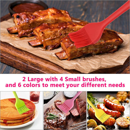Silicone Basting Pastry Brush Set 2 Pack
