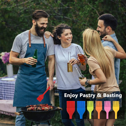 Silicone Basting Pastry Brush Set 2 Pack