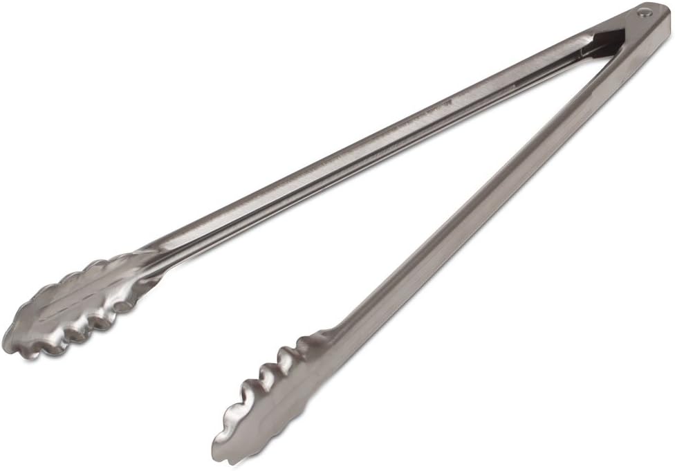 4416HDL 16 inch heavy duty stainless steel restaurant tongs with Lock, 1 pack