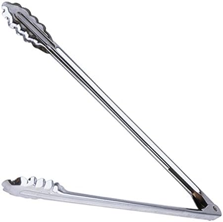 4416HDL 16 inch heavy duty stainless steel restaurant tongs with Lock, 1 pack