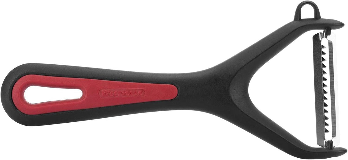 Julienne Slicer, Vegetable Peeler "Black Edition" - Quick and Easy Peeling, Quick Special - Coarse Serrated Stainless Steel Blade, Aluminium, Colour: Anthracite