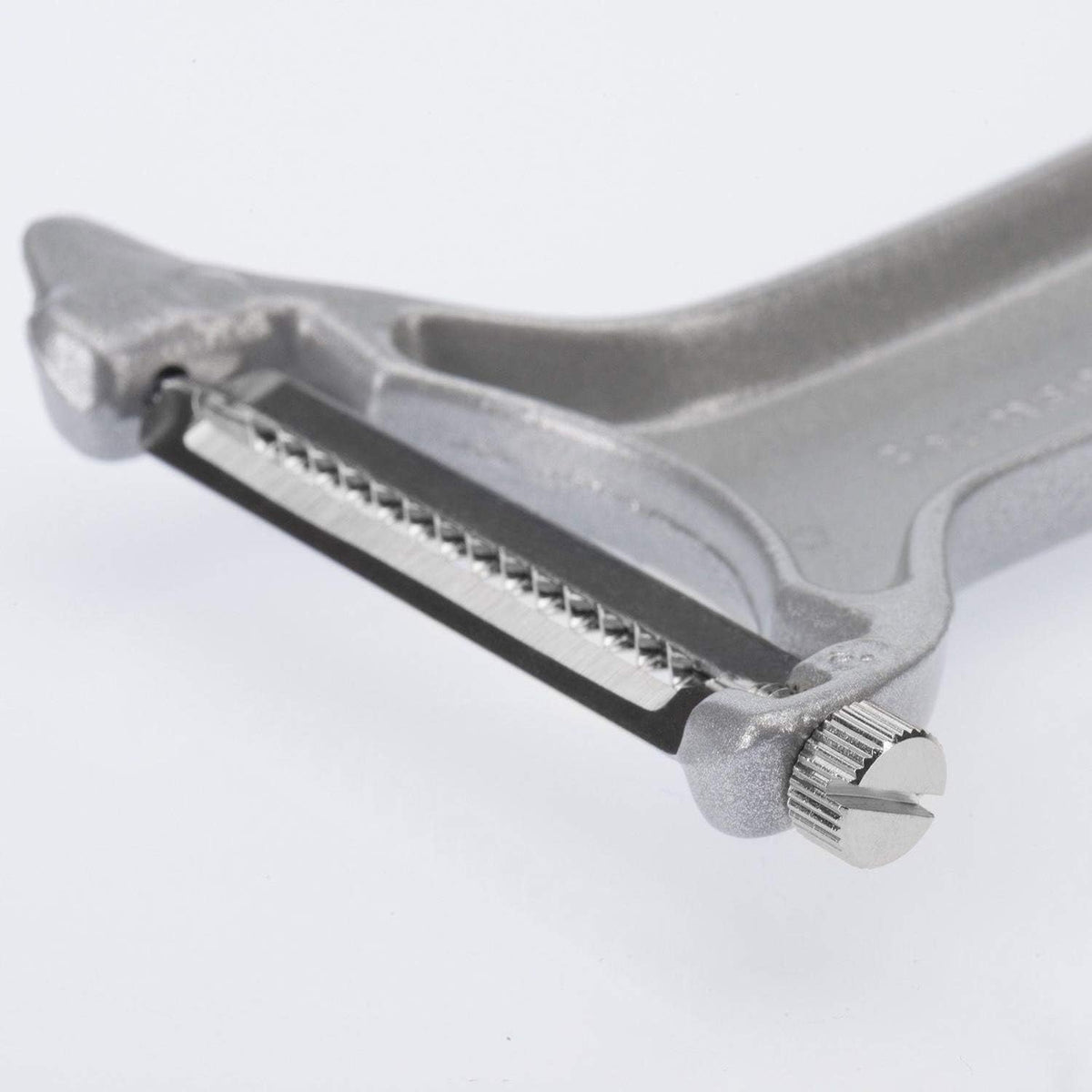 Julienne Slicer, Vegetable Peeler "Black Edition" - Quick and Easy Peeling, Quick Special - Coarse Serrated Stainless Steel Blade, Aluminium, Colour: Anthracite